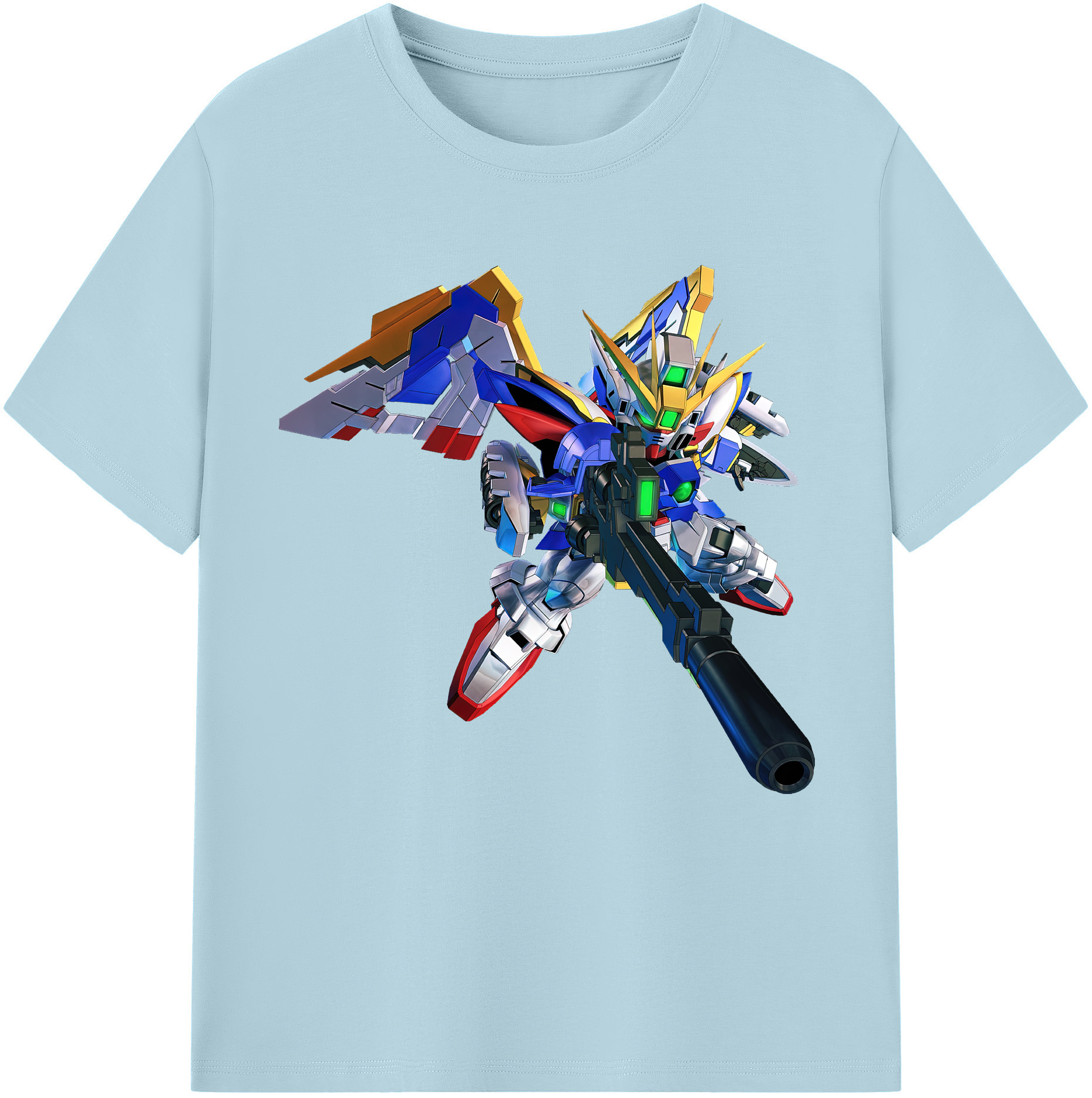 （画像用） 機動戦士ガンダム Mobile Suit Gundam 綿100％半袖Tシャツ（フロントプリント）